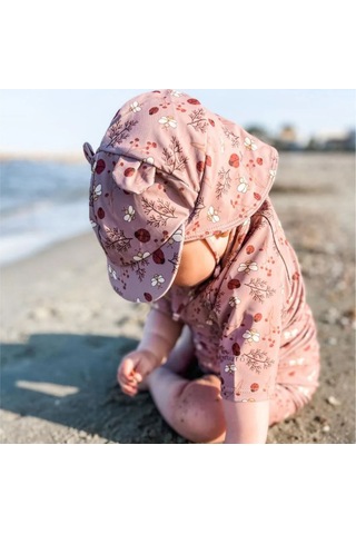 Nuuroo Lucca Uv Korumalı Kız Şapka Etnik Nu280 Çok Renkli