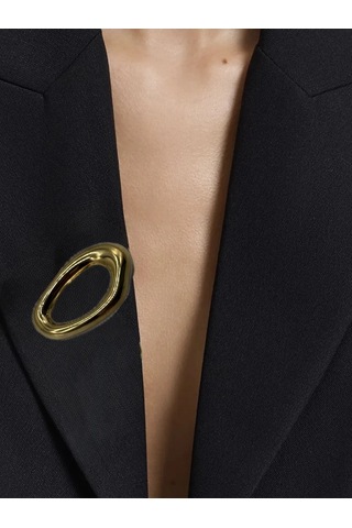 Best Price 34 Orijinal Takli Elbise İçin Broş Ve İğne Halkası 367375852 Altın Rengi