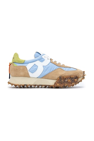 Barracuda Kadın Tekstil Deri Vizon/mavi Sneakers & Spor Ayakkabı 511 Bd1308b Bn Ayk Y24 Bsctt/clst/palm Mavi - Vizon