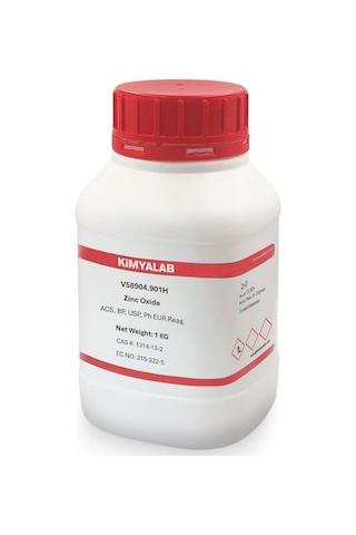 Kimyalab Çinko Oksit 1 KG - Zinc Oxide USP