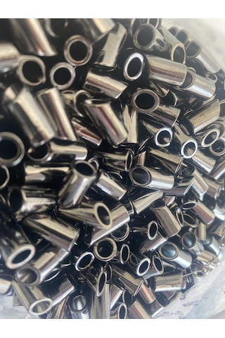 Kordon Metal Bağ Ucu 7,2 Mm Siyah 20 Adet