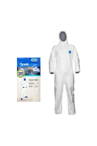 Tyvek 500 Xpert Tulum Large 25 Adet En 14126 Standartında