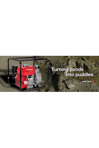Honda Wh 20 Yüksek Basınçlı Motopomp 2" Parmak Benzinli Su Motoru