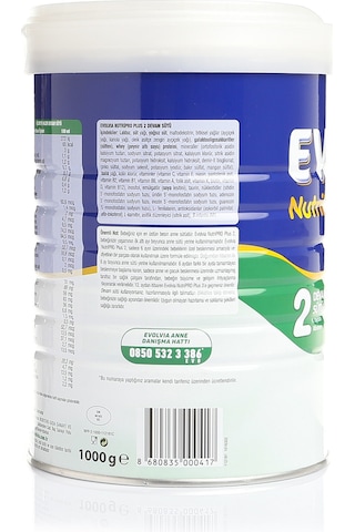 Evolvia Nutripro Plus 2 Devam Sütü 6+ Ay 1000 G