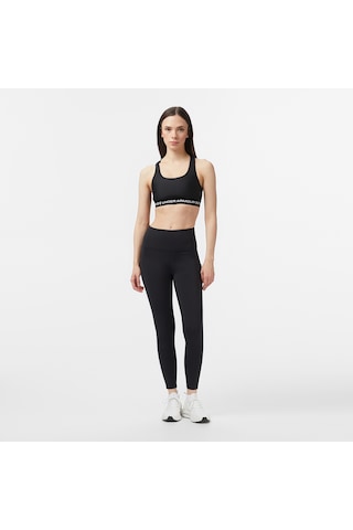 Under Armour Crossback Mid Kadın Siyah Antrenman Bra 1361034