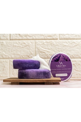 Volkan Ates Natural & Beauty Lavanta Yağlı Süngerli Doğal Sabun 150 G