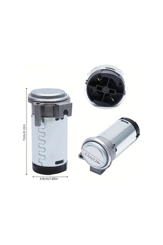 Pazly 24v Mavi Hava Kompresörü Kornası, Yüksek Sesli Araç Kornası Kit, Kornalar İçin Uygun