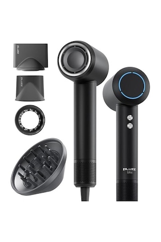 Pluzz X116 Ultra İyonlu Saç Kurutma Makinesi Full Set - Siyah