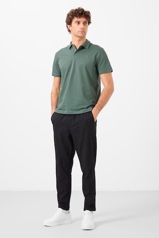 Tommylife Siyah Standart Fit Dokuma Hafif Esnek Chino Erkek Pantolon - 82178 Siyah