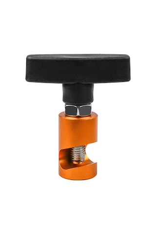 Samdoo Metal Araba Motor Kaputu Destek Çubuğu, Kayma Engeli Bakır Levha, 13mm Sabitleme, Tırnak Korumalı, Rastgele Renk