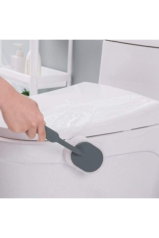 3 Adet Uzun Saplı Sünger Fırça Sünger Temizleme Fırçası Ovma Fırçası