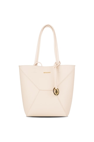 Us Polo Assn Us26144 Krem Uspolo Assn Kadın Omuz Çanta