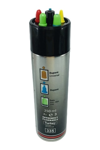 Çakmak Gazı 250 Ml Beş Başlıklı Gaz Çok Renkli