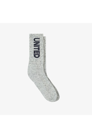 Unıted4 Classic Unisex Gri Çorap 707828