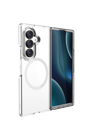Samsung Galaxy Uyumlu Z Fold 8 Ultra Kılıf Lifepro Xtreme Köşe Koruma Ve Leke Tutmama Magsafe Koruyucu Kapak Şeffaf