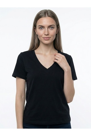 LOFT Regular Fit Kadın Tshirt K.kol Lf2043568 Q1.v1 Siyah