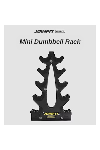 Joinfit Pro Dambıl Standı, 5 Çift Dambıl Kapasitesi Çelik