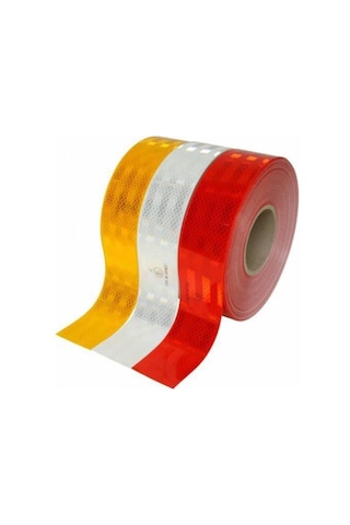 Reflektörlü Reflektif Şerit Bant Tüvtürk Uyumlu C E1 Onaylı Bant