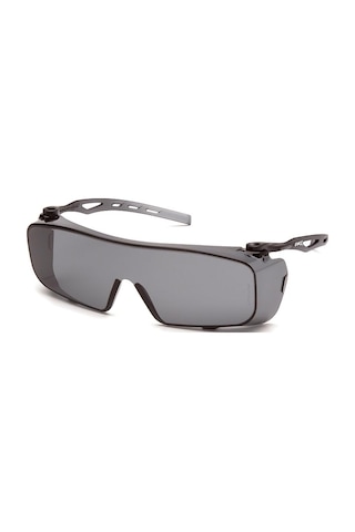 Pyramex Cappture H2x Buğu Önleyici Dark Füme - Gözlük Üstü S9920st