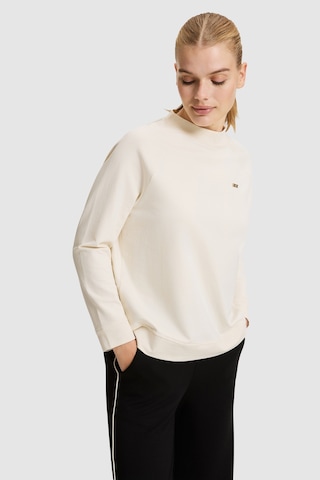 U.S. Polo Assn. Kadın Krem Bisiklet Yaka Basic Sweatshirt 50328980-vr071