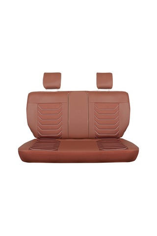 Fiat Egea Cross Uyumlu Lüx Deri Oto Koltuk Kılıfı Ön/arka Set Tarçın Fs