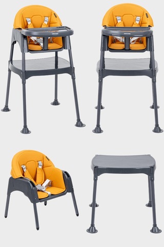 Wellgro Growup Çalışma Masalı Mama Sandalyesi, Taba