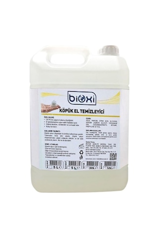 Bioxi Foam Köpük El Temizleme Sabunu 5 L