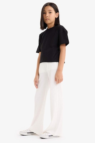 DeFacto Kız Çocuk Wide Leg Geniş Paça Pantolon E1836A825SMER85 Ekru