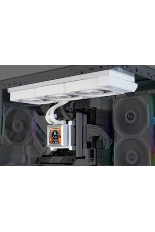 Lian Li Hydro-shift Lcd 360 Beyaz Performance Fan İşlemci Azaz3llı0029