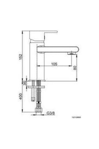 Ar Liona Lavabo Bataryası 102108963 Pirinç Krom