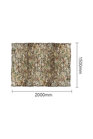 Ximistore9 1.5x2m Poliester Orman Kampı Kamuflaj Ağı - Yeşil Cp, Ultra Violet Ve Nem Koruma, Av, Manzarafotoğrafçılığı İçin Dayanıklı Taşınabilir Çok Renkli