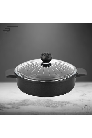 Kristal Döküm 7 Parça Set Siyah