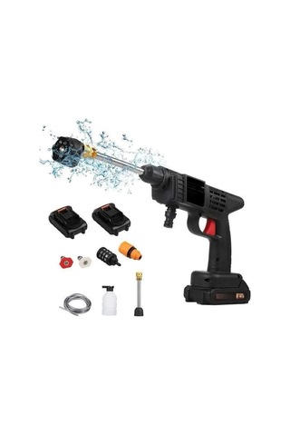 Bahçe Sulama Tabancası Makinesi Yüksek Basınçlı Akülü Yıkama Makinesi