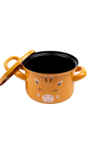 Little Giraffe Emaye 12cm Bebek Tenceresi 850 Ml