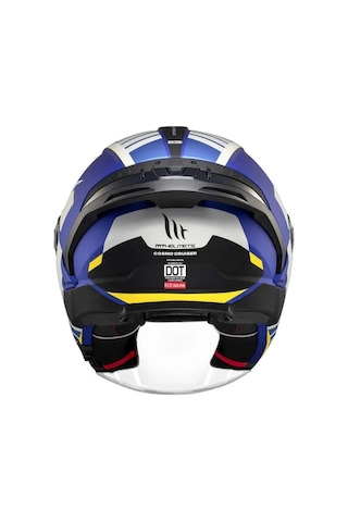 Mt Cosmo Sv Cruıser C7 Mat Mavi Açık Kask Mavi
