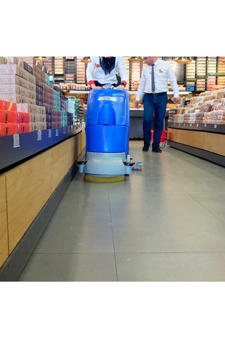 Cleanvac B 3501 Akülü Zemin Temizleme Makinesi