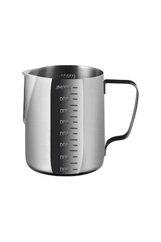 Pazly 600ml 304 Paslanmaz Çelik Süt Köpüğü Fincan Cezve Pratik, Temizlenme Kolay Fincan Cezve