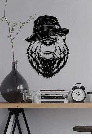 Mafia Bear - Metal Tablo