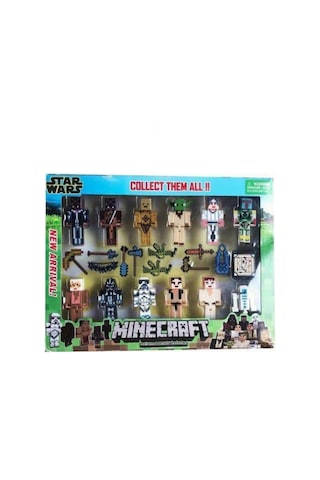 Star Wars Minecraft 23 Parça Mega Boy Oyuncak Mınecraft Figürleri