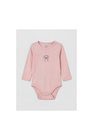 Lc Waikiki Alıta Cıty Farkıyla Lcw Baby Pembe Baskılı Kız Bebek Çıtçıtlı Body 2'li Pembe - 930971795 Pembe