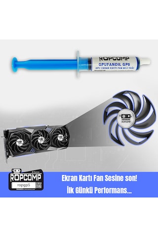Ropcomp Gpufanoil Gpu Ekran Kartı Fan Mili Yağı Gp5