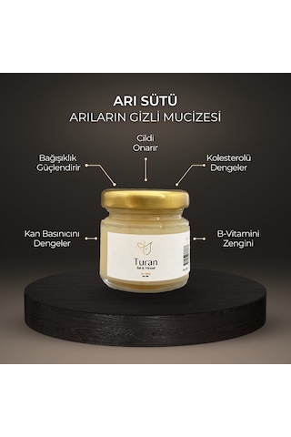 Turan Bal & Yöresel Arı Sütü 40 G