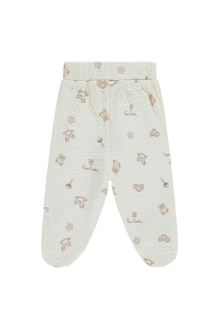 Pierre Cardin Retro Toyz Empirme Patikli 1-9 Ay Tek Alt Bebe - Ekru