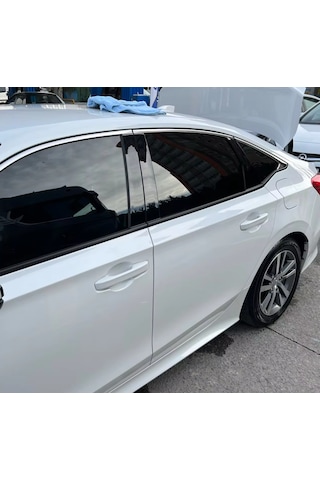 Civic Fe1 2022+ İçin Uyumlu Plastik Kapı Direk Kaplama Seti Piano