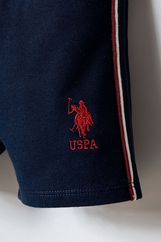 U.s. Polo Assn. Erkek Bebek Beyaz Şort Takım Usb2873-c-v2 Beyaz