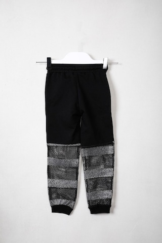 Aymeravm - Altı Fileli Eşofman Alt - Mşl2101Ga Siyah