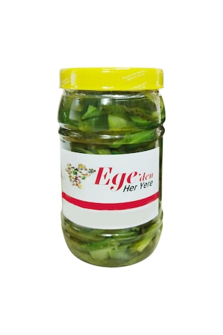 Ev Yapımı Kornişon Salatalık Turşusu Jüliyen Kesim 850 Gr.