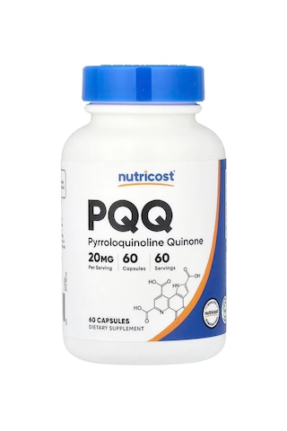 Nutricost Pqq Pyrroloquinoline Quinone 20 Mg 60 Caps