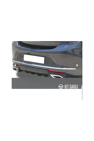 Kit Garaj Astra J Egzoz Görünümlü Difüzör Plastik 2009-2015 Boyalı