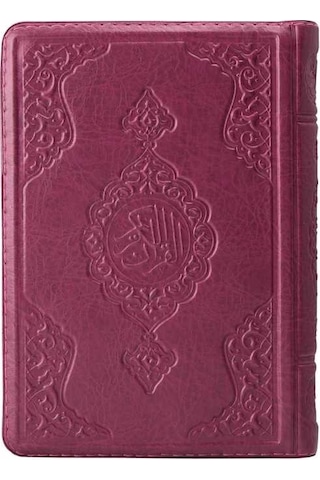 Çanta Boy Kur'An-I Kerim (Lila. Kılıflı. Mühürlü) N11.1576
